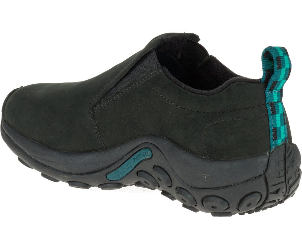 Merrell Slip Ons Black - Jungle Moc Nubuck - Womens 20WVOUCBF